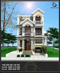 Mẫu biệt thự anh Tiến