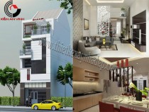 Mẫu thiết kế nhà phố 3 tầng quận 9