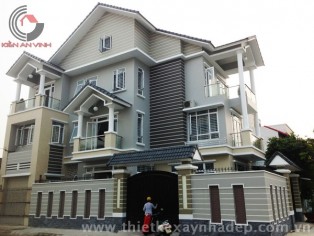 Thi công biệt thự anh Hùng quận 2