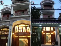Thi công nhà phố anh Tuấn quận 12