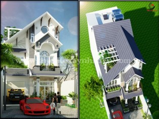 Mẫu thiết kế biệt thự phố quận 12