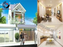 Thiết kế xây nhà phố 1 tầng Bình Dương