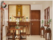 Thiết kế nội thất phòng thờ