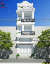 Mê ly với mẫu thiết kế nhà 2 tầng 1 tum 4x18 m đẹp tại Đà Lạt