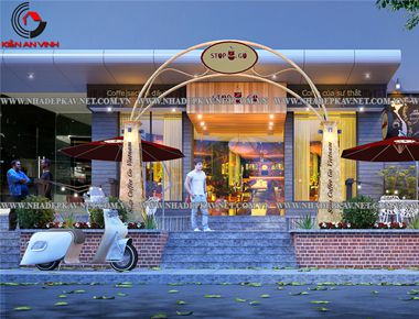 Mẫu thiết kế quán cafe Stop Go tại quận Tân Bình