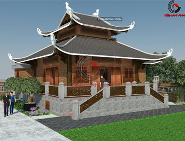 Thiết kế nhà thờ tổ cho gia đình tại Tây Ninh