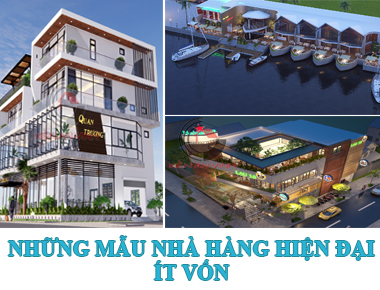Tổng hợp những mẫu nhà hàng hiện đại – ít vốn đầu tư