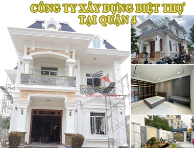 Địa chỉ công ty thiết kế xây dựng biệt thự tại quận 4