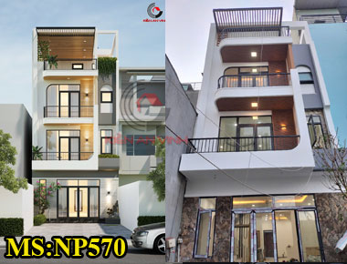 Thi công nhà 3 tầng 6x15m hiện đại quận 12