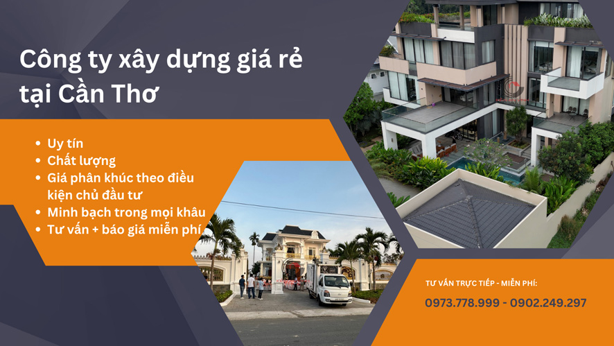công ty xây dựng tại cần thơ