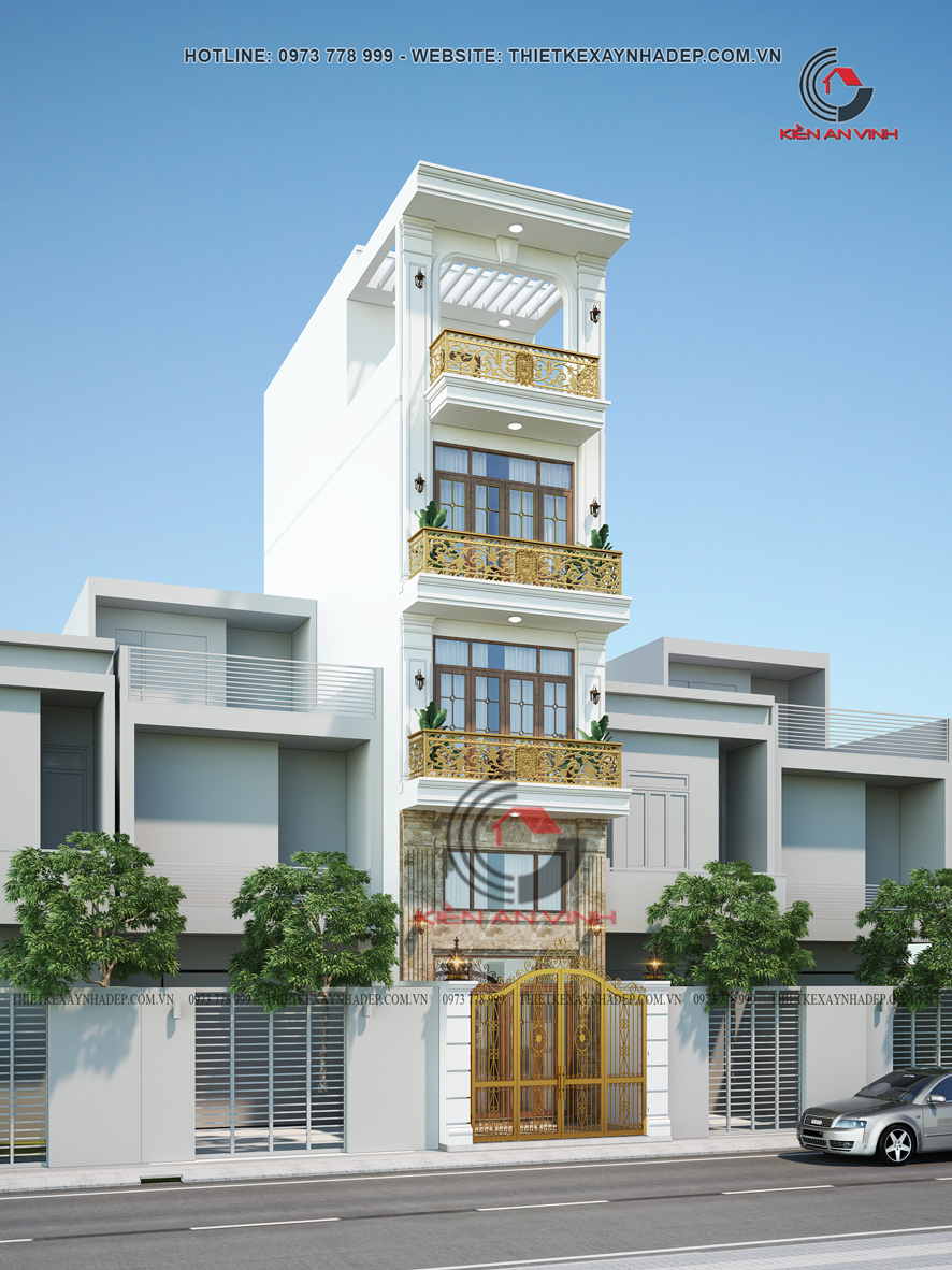 nhà 1 cửa chính 1 cửa phụ