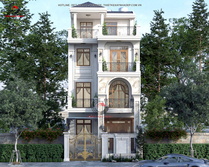 nhà 1 cửa chính 1 cửa phụ