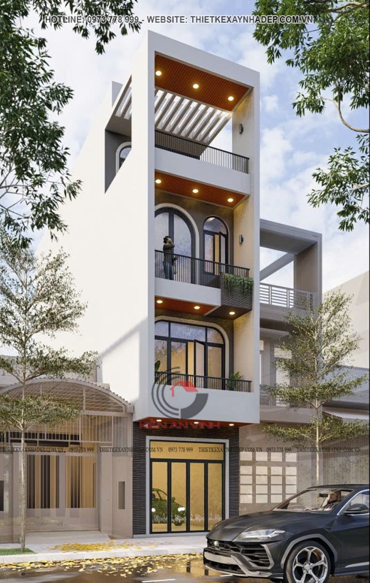 nhà 1 cửa chính 1 cửa phụ