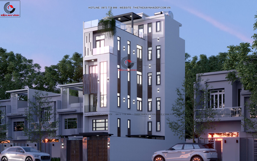 nhà 1 cửa chính 1 cửa phụ