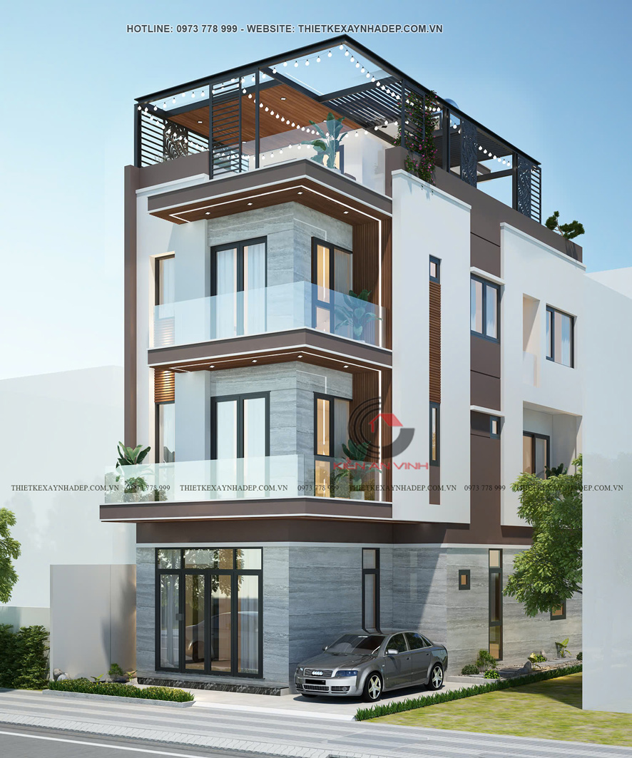 nhà 1 cửa chính 1 cửa phụ