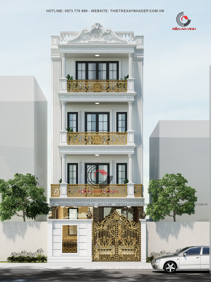 nhà 1 cửa chính 1 cửa phụ