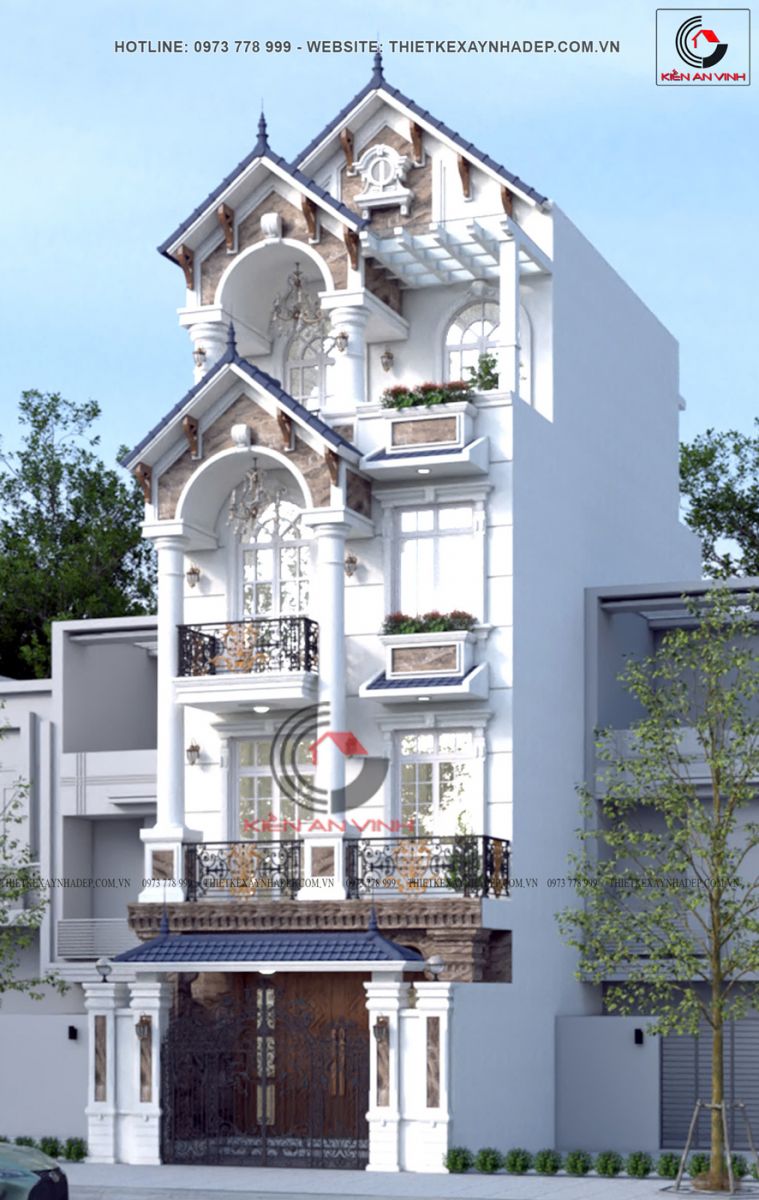 nhà 1 cửa chính 1 cửa phụ