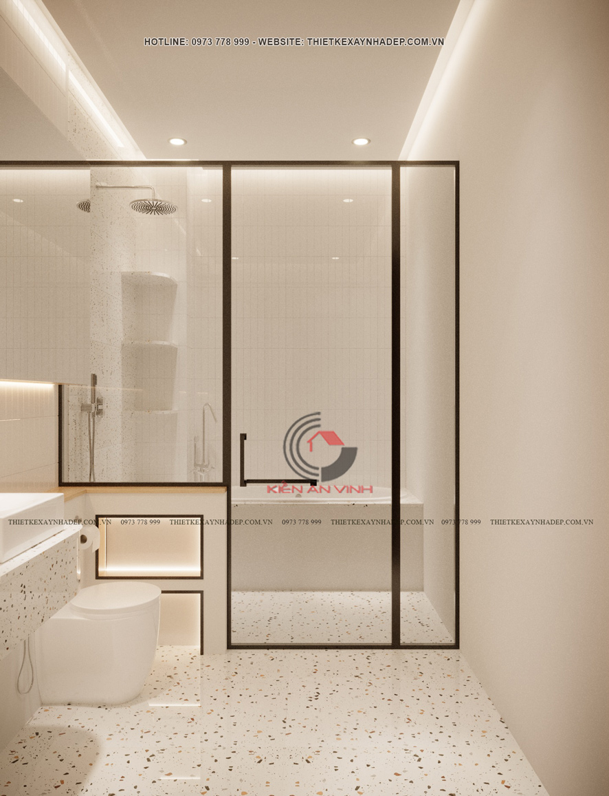 mẫu nhà 2 mặt tiền kết hợp kinh  doanh