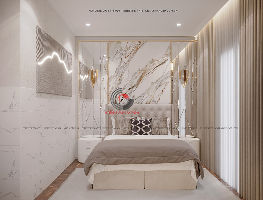 nhà 3 tầng tân cổ điển