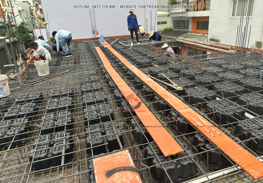 thiết kế thi công sàn vượt nhịp