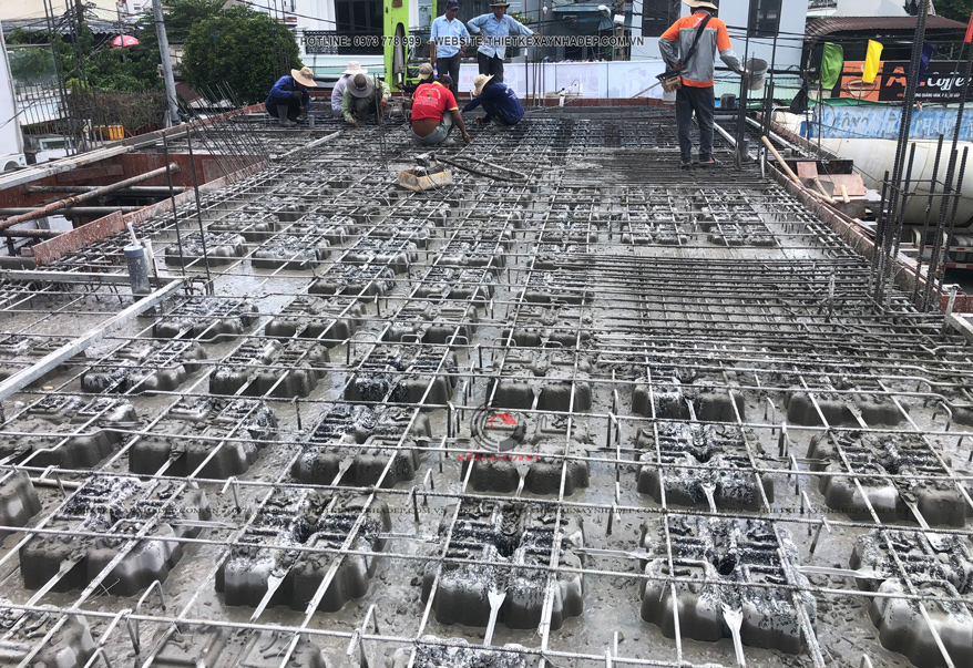 thiết kế thi công sàn vượt nhịp