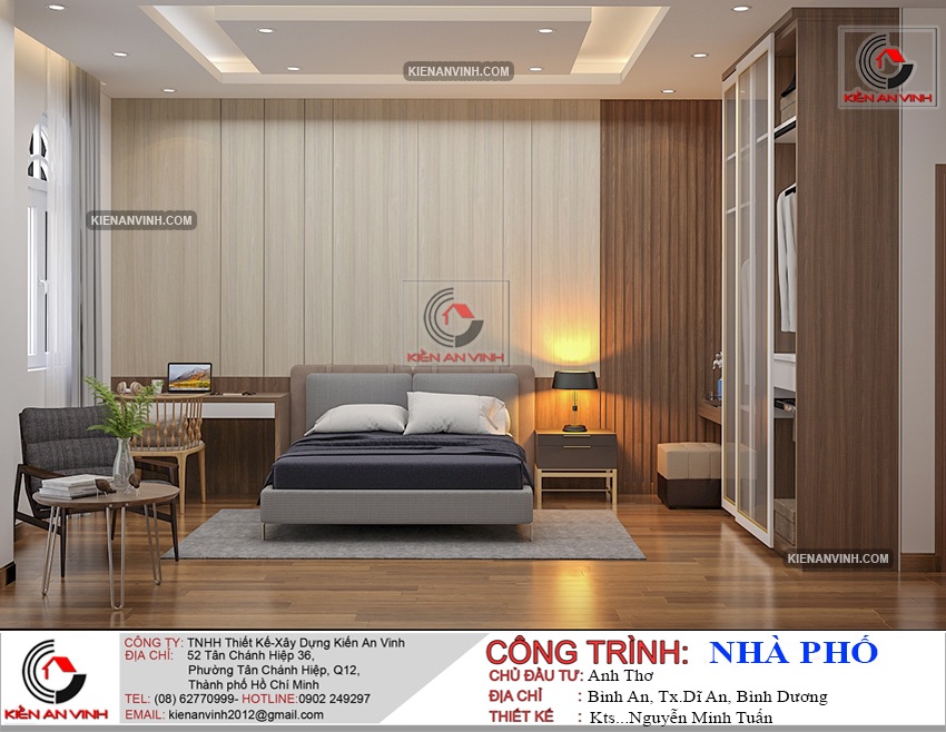 noi that nha pho 2 tang hien dai