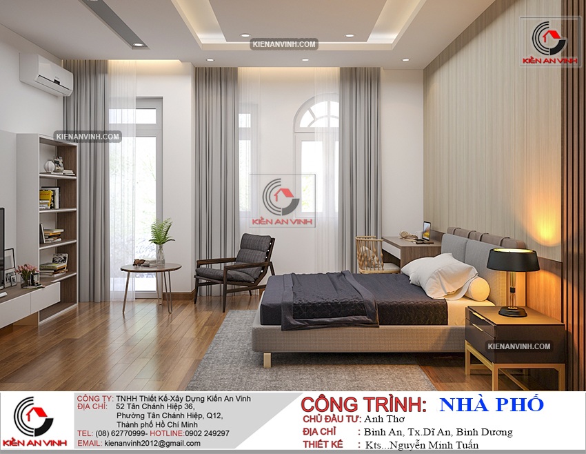 noi that nha pho 2 tang hien dai