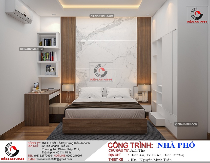 noi that nha pho 2 tang hien dai
