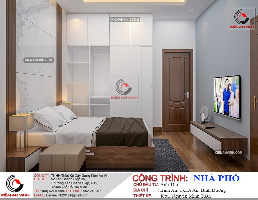 noi that nha pho 2 tang hien dai