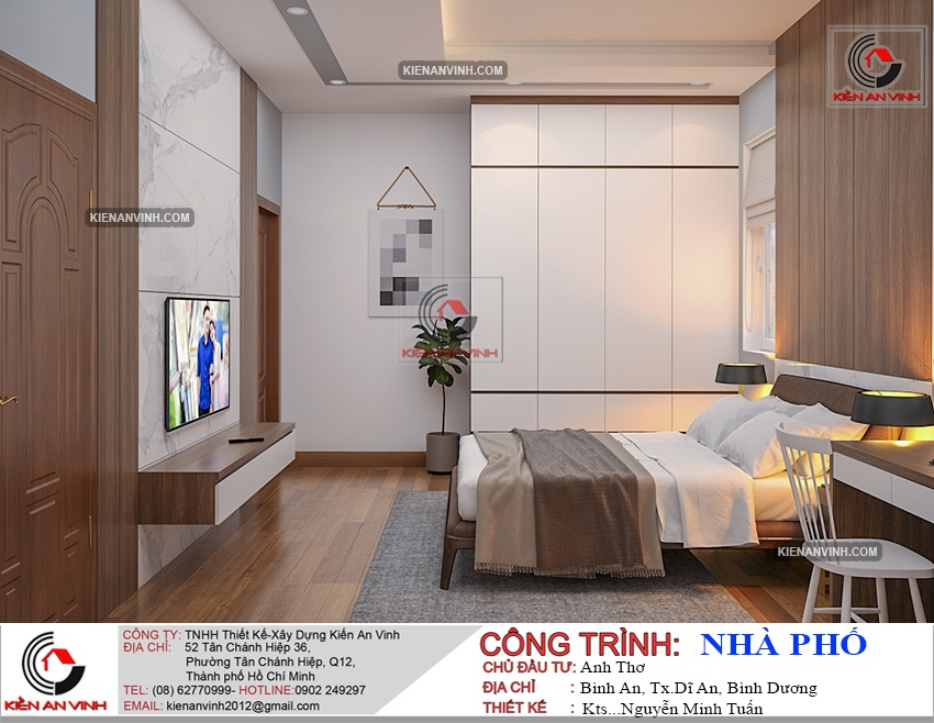 noi that nha pho 2 tang hien dai