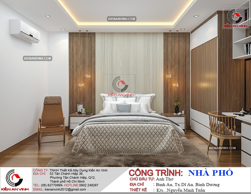 noi that nha pho 2 tang hien dai