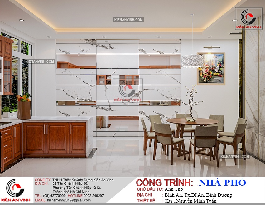 noi that nha pho 2 tang hien dai