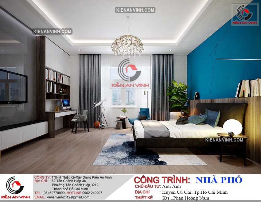 nội thất nhà phố 4 tầng tân cổ điển 17