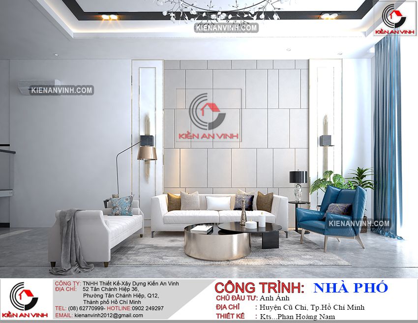 nội thất nhà phố 4 tầng tân cổ điển 3